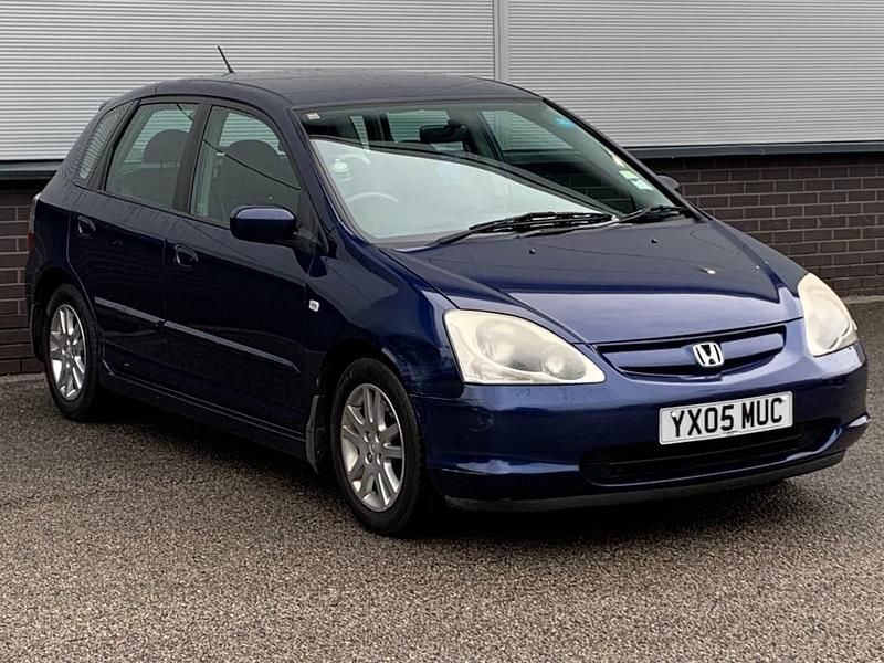 Blue Used 2005 Honda Civic SE Hatchback | £600 (Super price) - Image 1/4