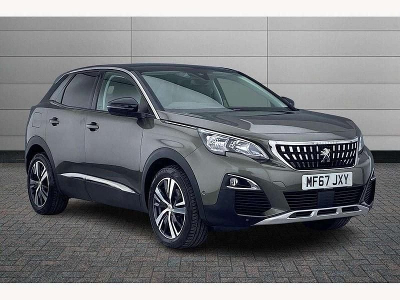 Amazonite grey Used 2017 Peugeot 3008 Allure SUV | £9,850 (Fair price) - Image 1/3