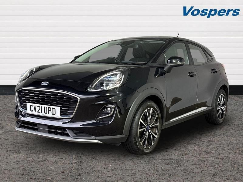 Used Ford Puma Titanium 125 HP (91 kW) 2021 Black SUV