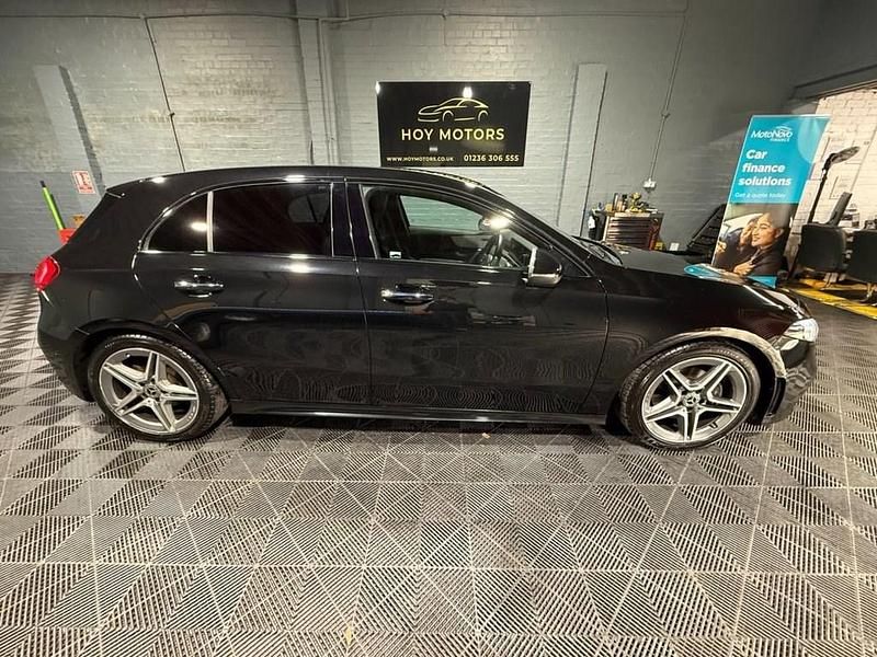 Used Mercedes A200 AMG line 150 HP (110 kW) 2020 Black Hatchback