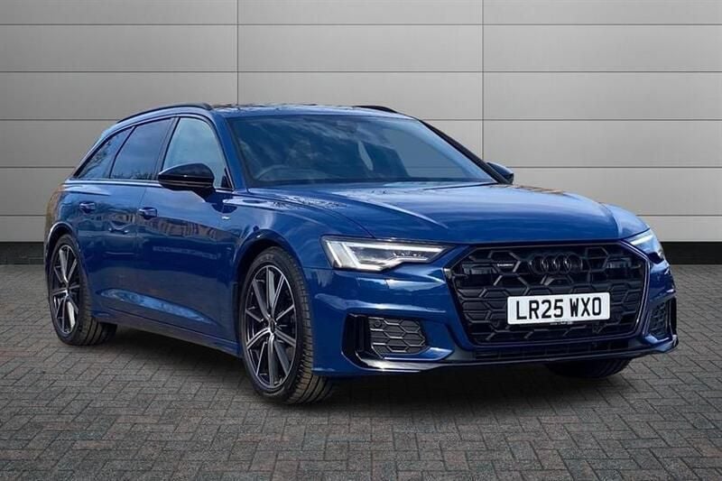 Ascari blue Used 2025 Audi A6 Black Edition Estate | £45,995 (Expensive) - Image 1/4