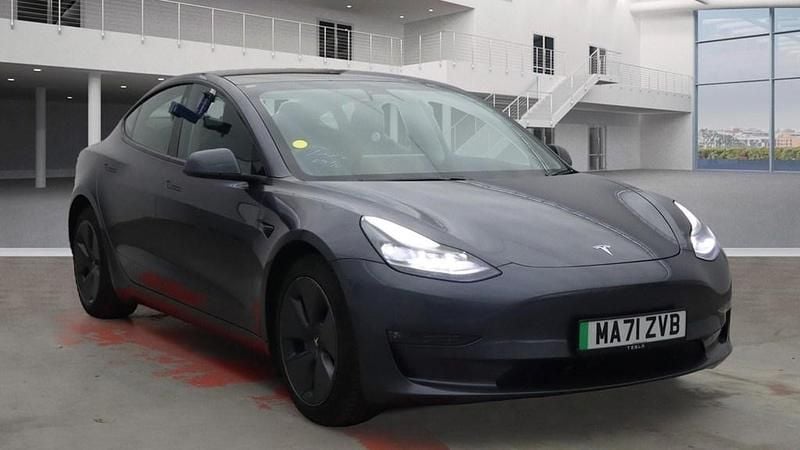 Grey Used 2021 Tesla Model 3 Long Range AWD Sedan | £19,099 (Fair price) - Image 1/2
