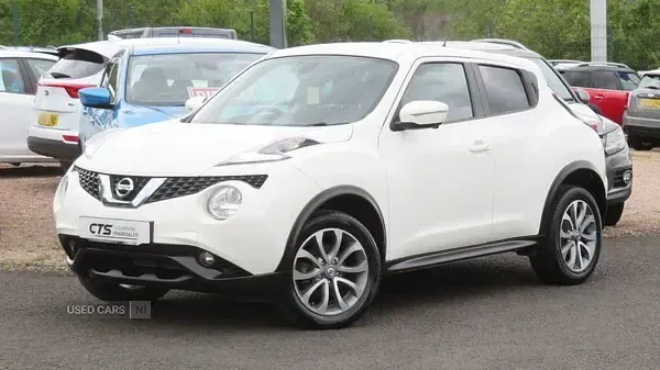 Used Nissan Juke Tekna 110 HP (80 kW) 2016 White SUV