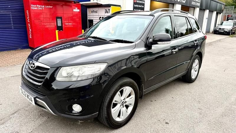 Used Hyundai Santa Fe Premium 194 HP (142 kW) 2012 Black SUV