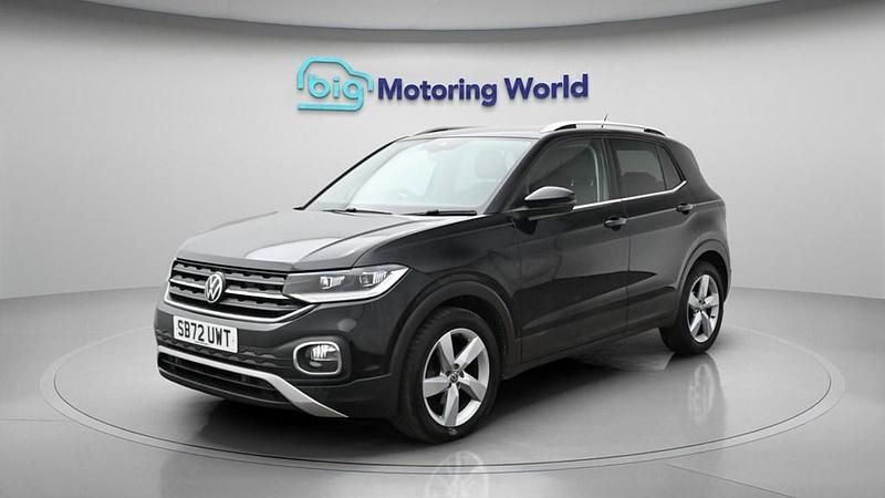 Used VW T-Cross SEL 110 HP (80 kW) 2023 Black SUV