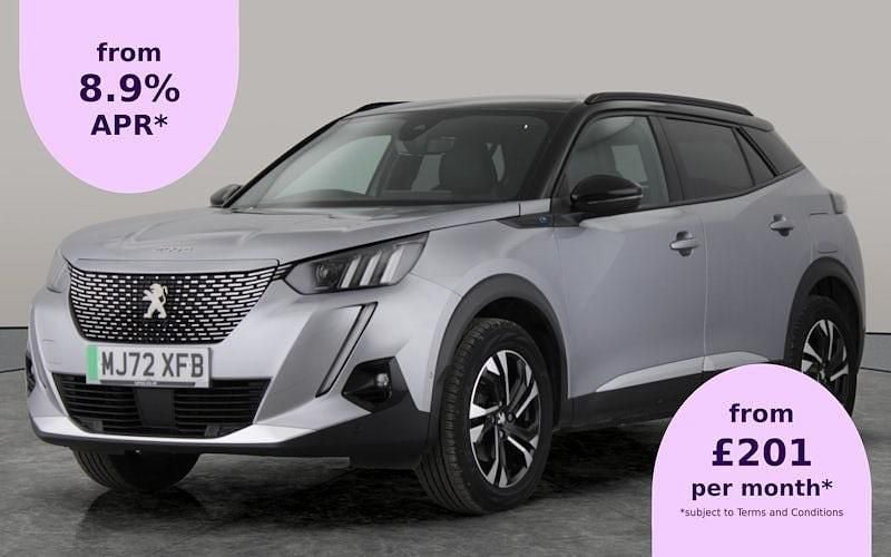 Grey Used 2022 Peugeot e-2008 GTi SUV | £14,413 (Fair price) - Image 1/2