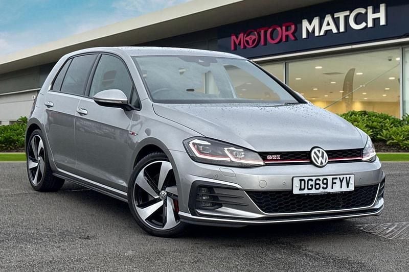 Used VW Golf VII GTI 2019 Silver Hatchback