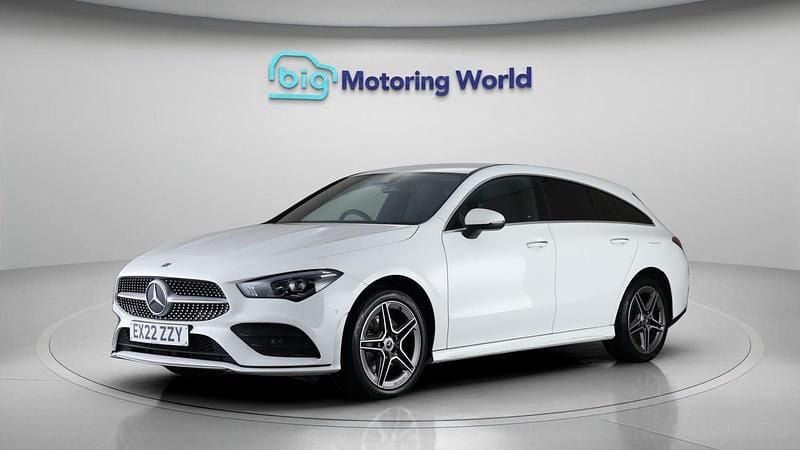 Used Mercedes CLA250e AMG Line Premium 2022 White Sedan