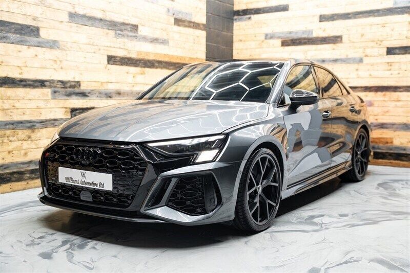 Grey Used 2023 Audi RS3 Comfort Hatchback | £51,495 (Super price) - Image 1/4