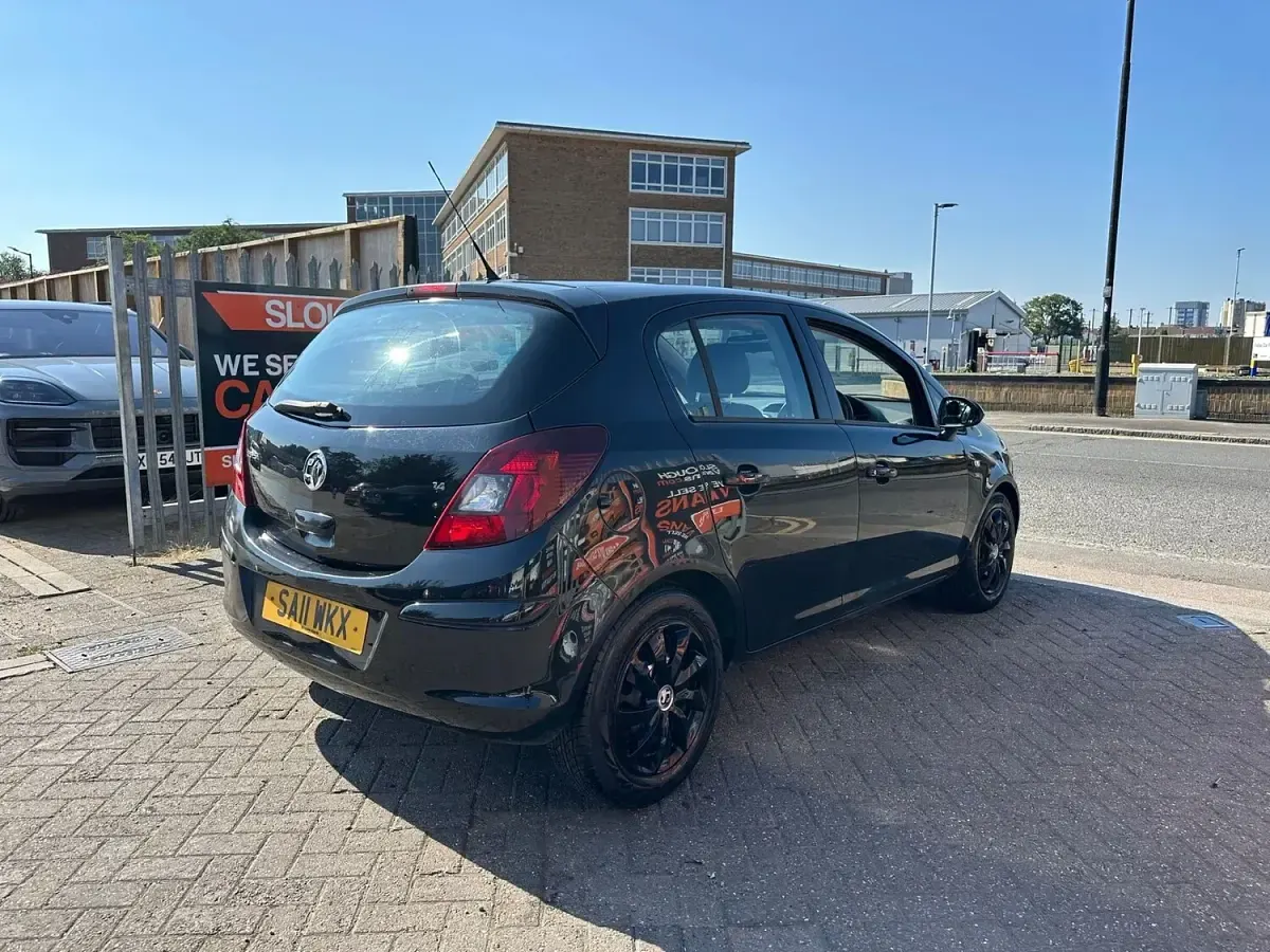 Used Vauxhall Corsa 2011 Black Hatchback