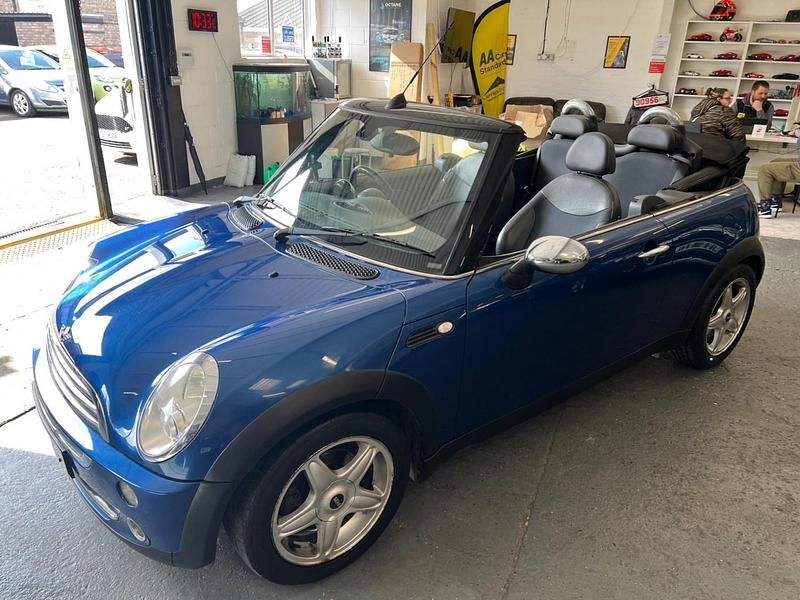 Used Mini Cooper Cabriolet 115 HP (84 kW) 2008 Blue Cabriolet