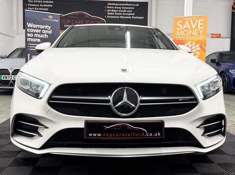 Used Mercedes A35 AMG Executive 2021 White Hatchback