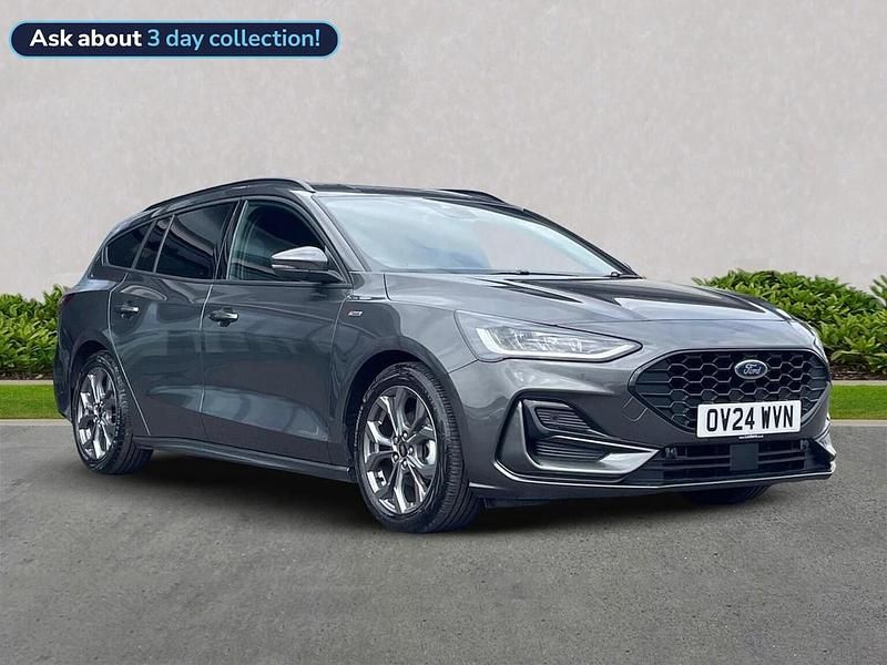 Grey Used 2024 Ford Focus ST-Line Estate | £20,599 (Fair price) - Image 1/4