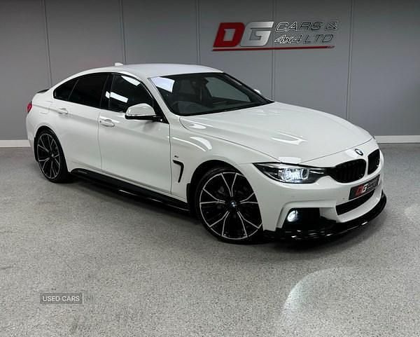 White Used 2019 BMW 420 M Sport Coupe | £20,950 (Expensive) - Image 1/4