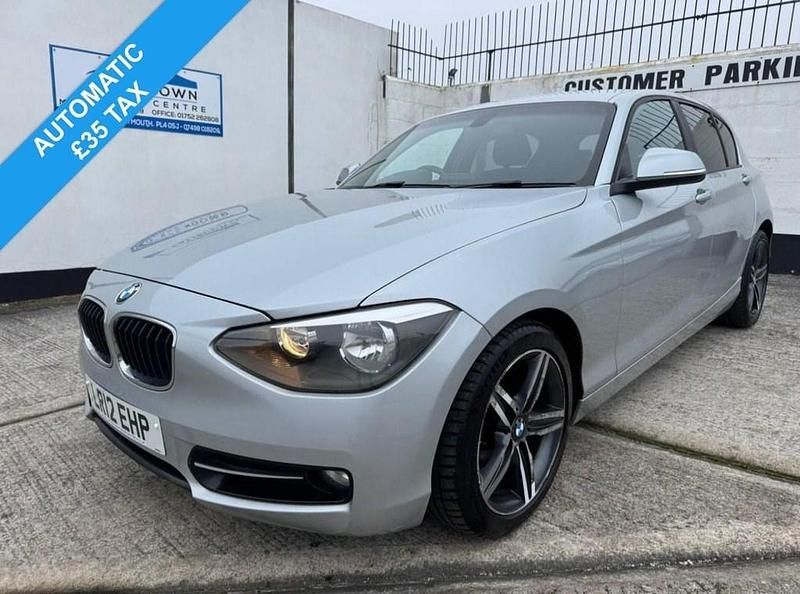 Used BMW 116 Sport Line 116 HP (85 kW) 2012 Silver Hatchback
