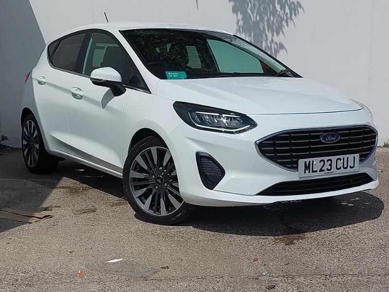 White Used 2023 Ford Fiesta Titanium X Hatchback | £15,298 (Fair price) - Image 1/4