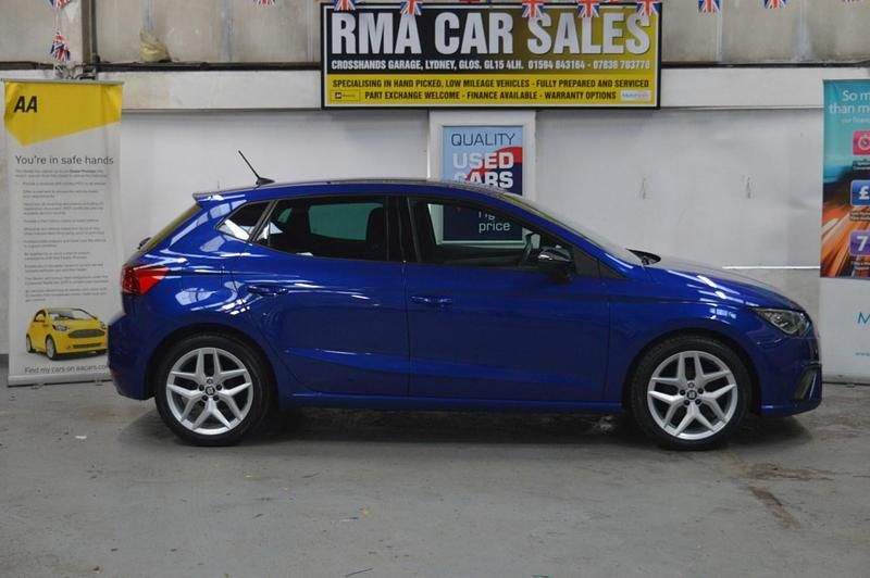 Used Seat Ibiza FR 115 HP (84 kW) 2021 Blue Hatchback