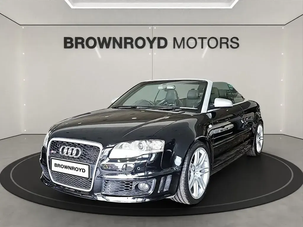 Used Audi RS4 420 HP (308 kW) 2008 Black Cabriolet