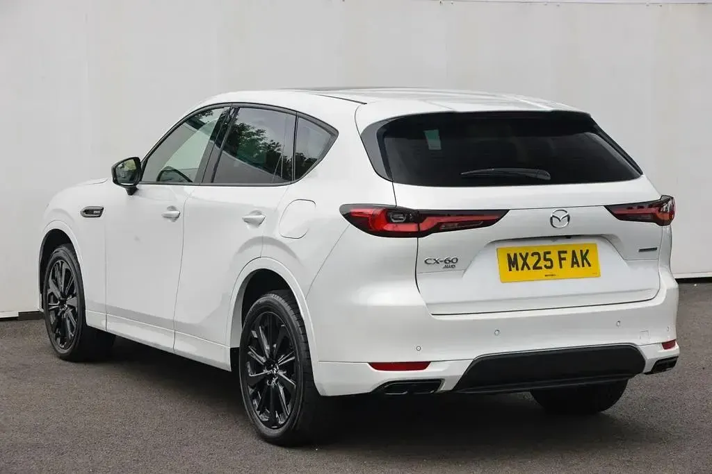 New Mazda CX-60 Homura-Line 328 HP (241 kW) 2025 White SUV