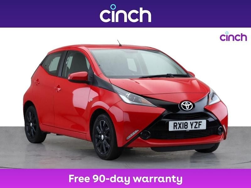 Red Used 2018 Toyota Aygo X-play Hatchback | £6,999 (Fair price) - Image 1/3