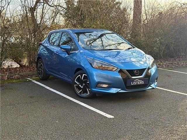 Used Nissan Micra Acenta 2021 Blue Hatchback