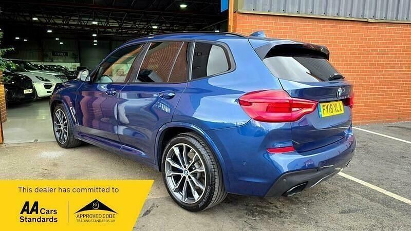 Used BMW X3 M Sport 360 HP (264 kW) 2018 Blue SUV