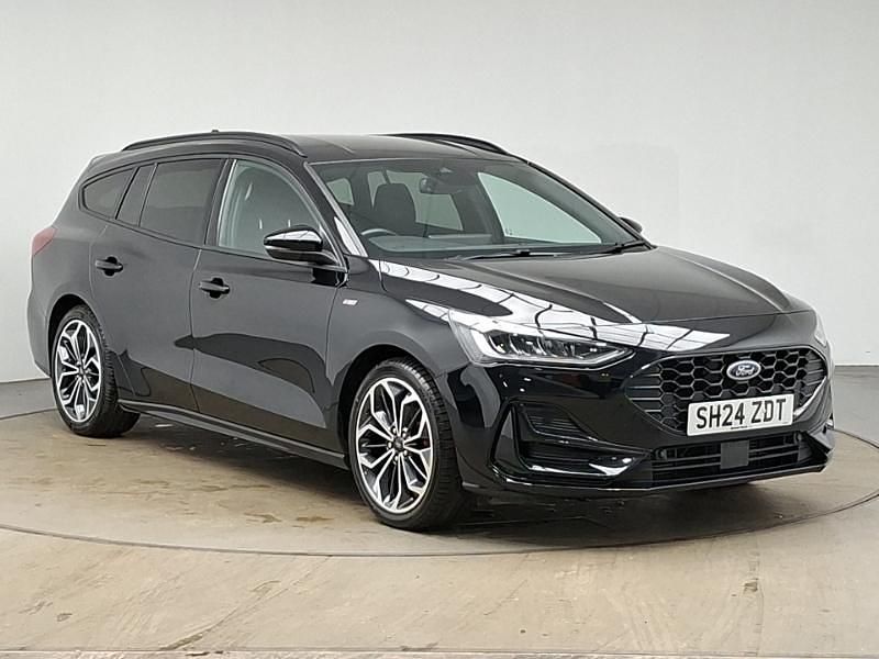 Used Ford Focus ST-Line X 155 HP (114 kW) 2024 Black Estate