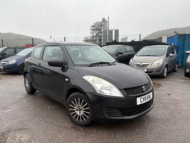 Black Used 2011 Suzuki Swift Hatchback | £1,499 (Fair price) - Image 1/4