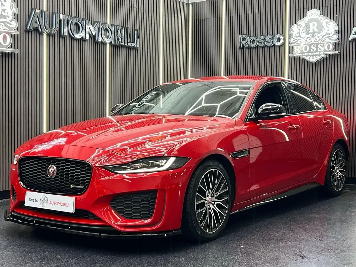 Used Jaguar XE R-Dynamic 180 HP (132 kW) 2019 Red Sedan