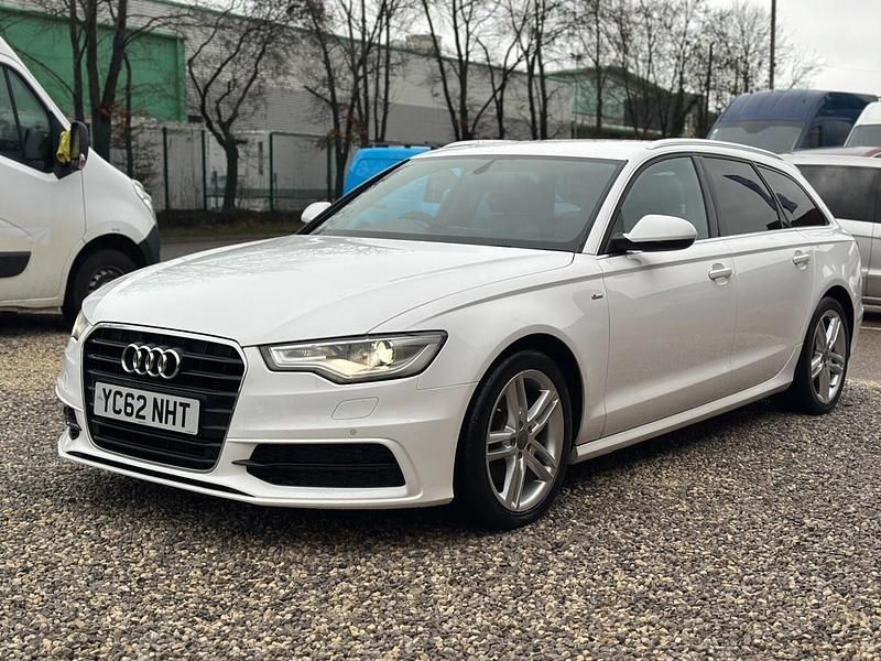 Used Audi A6 S-Line 2012 White Estate