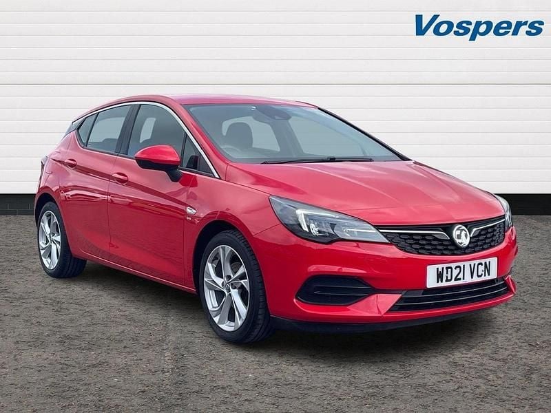 Red Used 2021 Vauxhall Astra SRi Hatchback | £11,990 (Fair price) - Image 1/3
