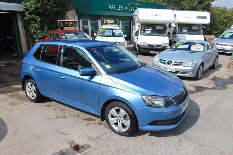 Blue Used 2015 Skoda Fabia SE Hatchback | £4,995 (Good price) - Image 1/1
