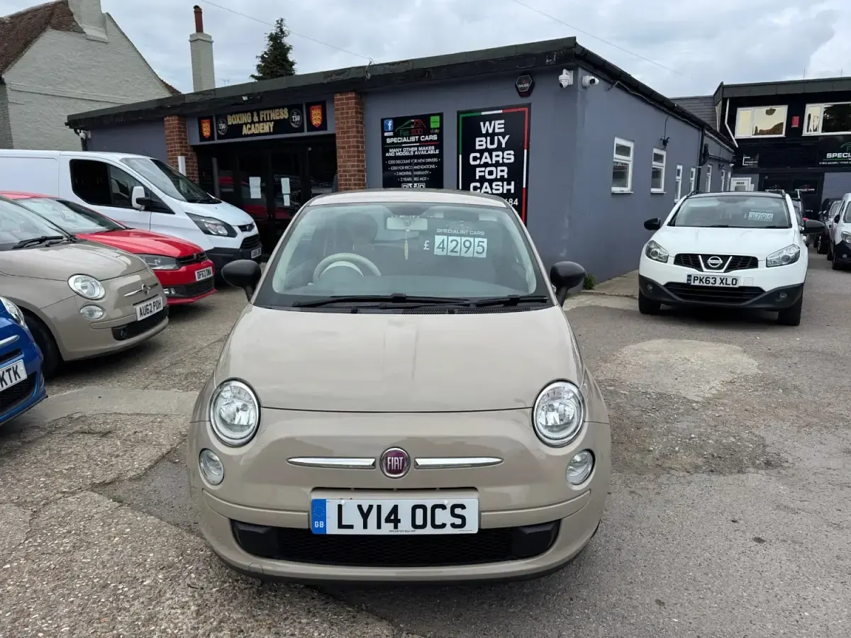 Usado Fiat 500 Pop 69 CV (50 kW) 2014 Beige Utilitario