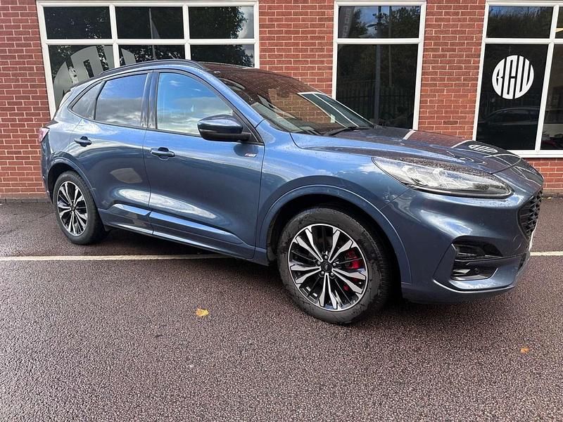 Blue Used 2021 Ford Kuga ST-Line X SUV | £10,458 (Fair price) - Image 1/4