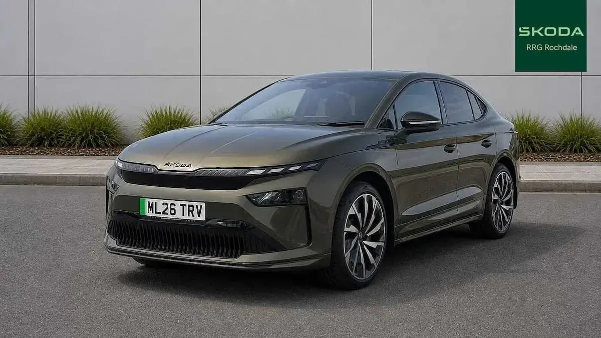 Used Skoda Enyaq iV SportLine 154 kW (210 HP) 2026 Olive green metallic SUV