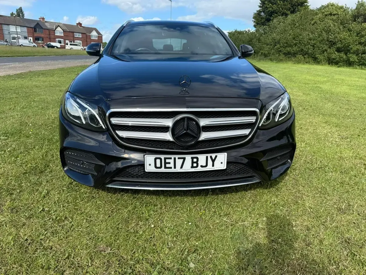 Used Mercedes E220 AMG line 2017 Black Estate