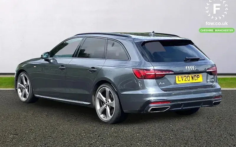 Used Audi A4 Black Edition 150 HP (110 kW) 2020 Grey Estate