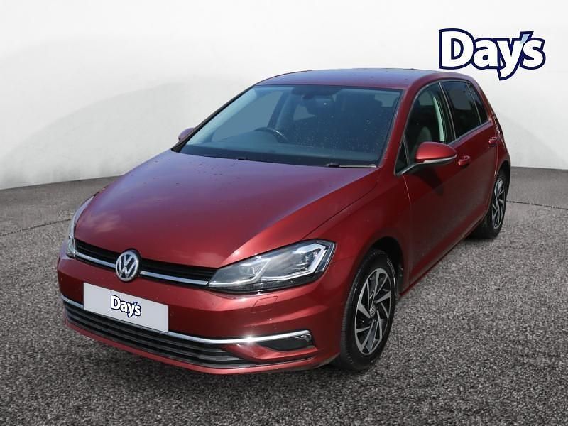Used VW Golf VII Edition 150 HP (110 kW) 2020 Red Hatchback