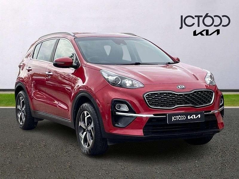 Red Used 2019 Kia Sportage 2 SUV | £12,571 (Fair price) - Image 1/4