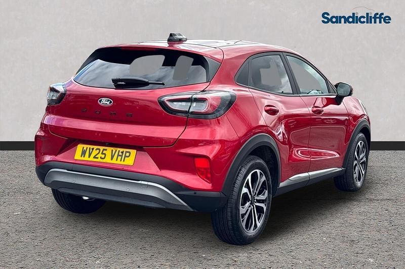 Used Ford Puma Titanium 125 HP (91 kW) 2025 Red SUV