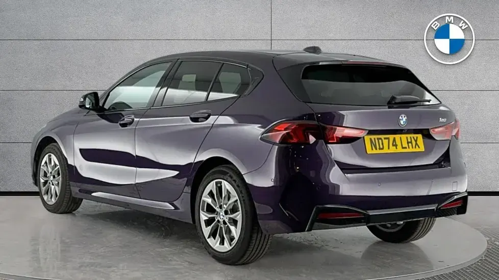 Used BMW 120 Sport Line 168 HP (123 kW) 2024 Purple Hatchback