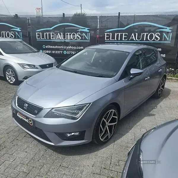 Used Seat Leon FR 184 HP (135 kW) 2016 Silver Hatchback