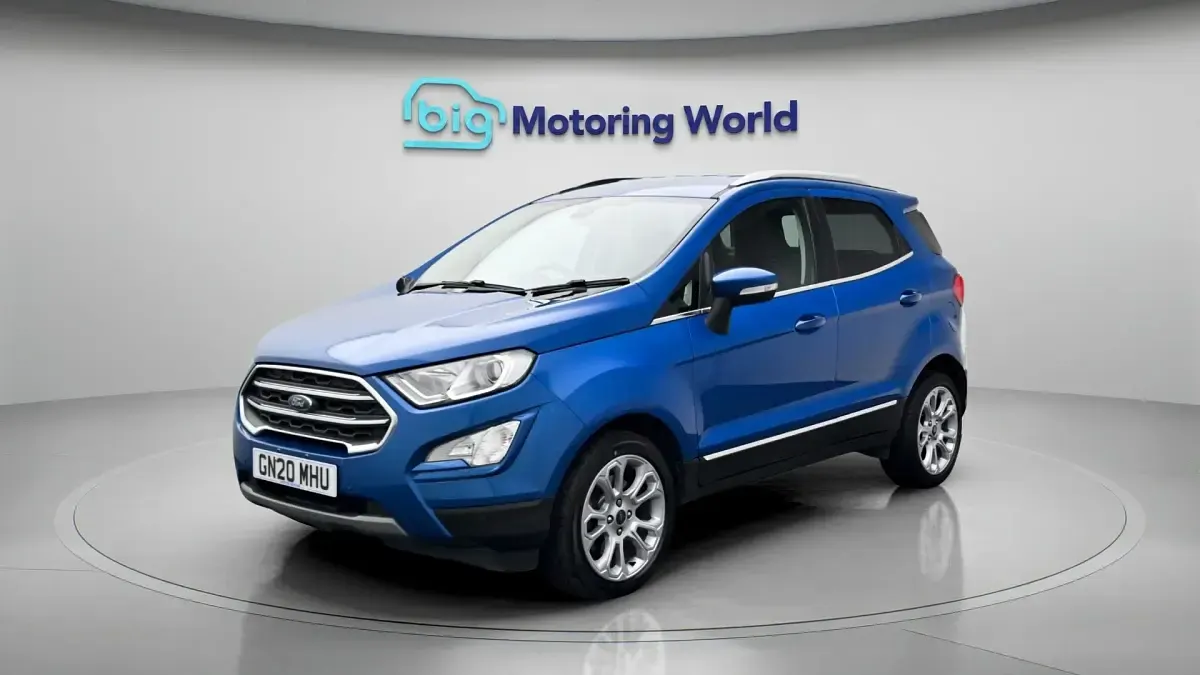 Used Ford Ecosport Titanium 125 HP (91 kW) 2020 Blue SUV