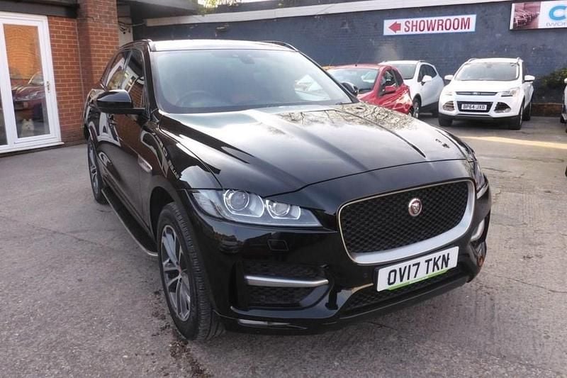 Used Jaguar F-Pace R-Sport 180 HP (132 kW) 2017 Black SUV