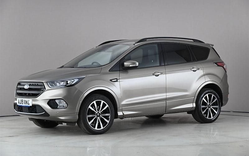 Used Ford Kuga ST-Line 120 HP (88 kW) 2019 Silver SUV