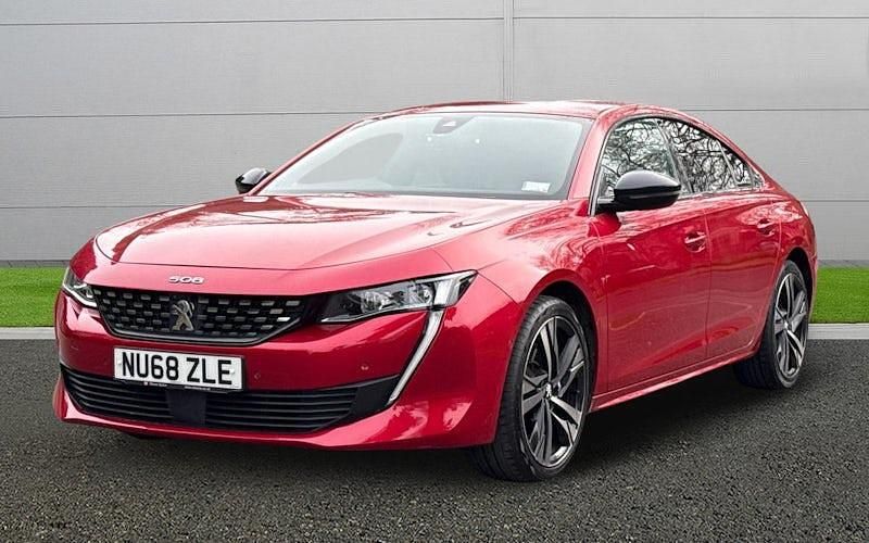 Used Peugeot 508 177 HP (130 kW) 2018 Red Hatchback