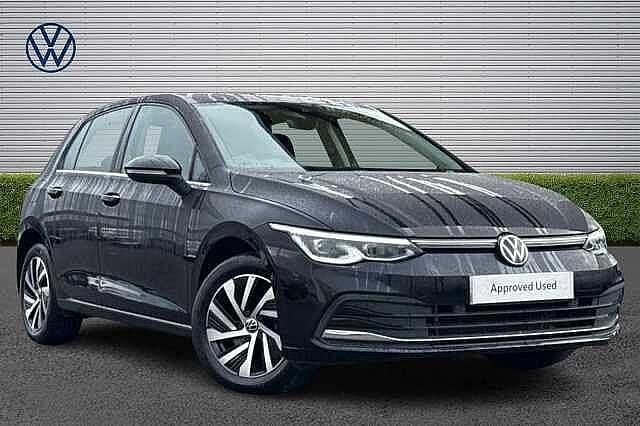 Used VW Golf VIII Style 204 HP (150 kW) 2022 Black Hatchback