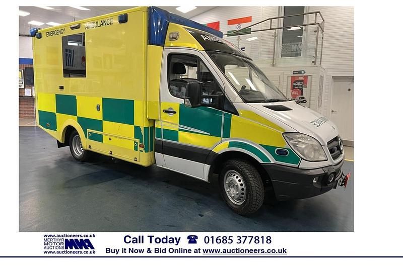 Yellow Used 2012 Mercedes Sprinter Van | £6,080 - Image 1/4