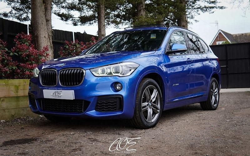 Used BMW X1 M Sport 231 HP (169 kW) 2017 Blue SUV