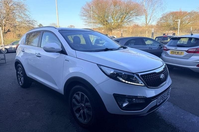 Used Kia Sportage 134 HP (98 kW) 2015 White SUV